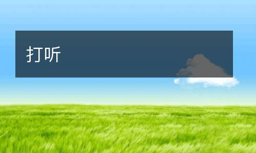 打听